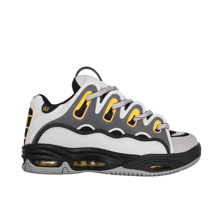 OSIRIS D3 2001 GREY/BLACK/YELLOW