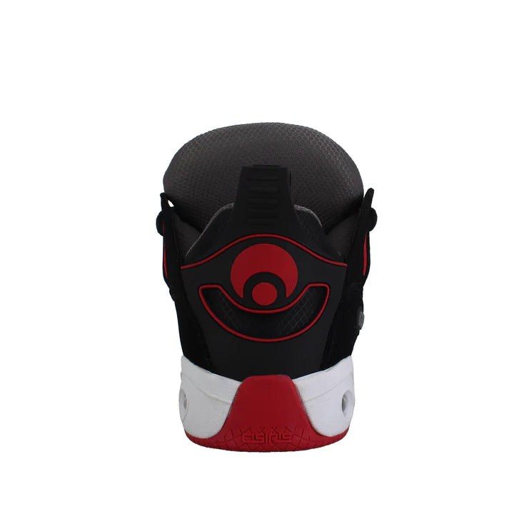 OSIRIS D3 E BLACK/CHARCOAL/RED