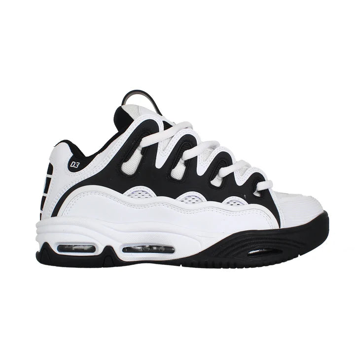 OSIRIS D3 2001 WHITE/WHITE/BLACK