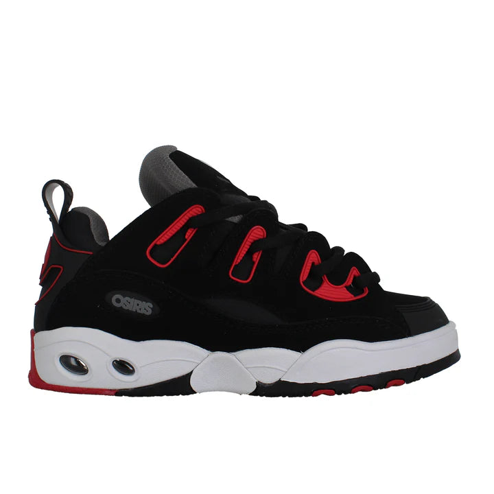 OSIRIS D3 E BLACK/CHARCOAL/RED