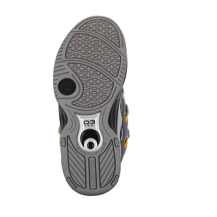 OSIRIS D3 2001 GREY/BLACK/YELLOW